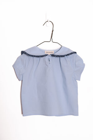 Rosette Collar Shirt