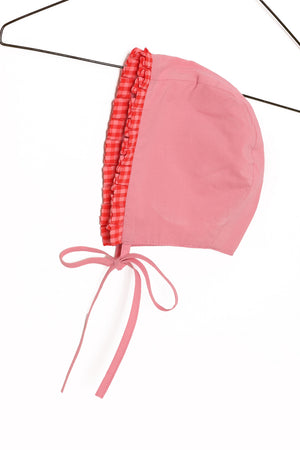Rosette Baby romper Carnation Pink