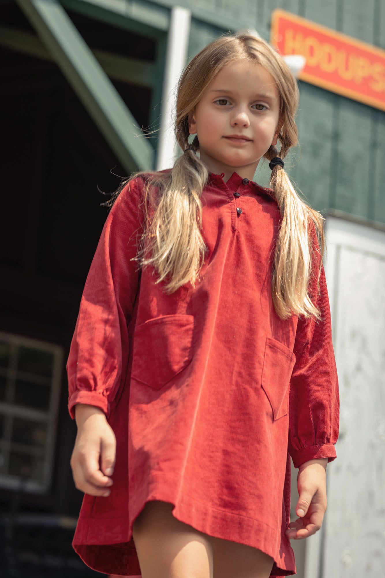 Heirloom Dress - vintage red
