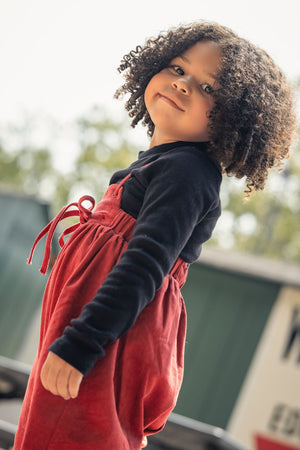 Heirloom Overalls - vintage red