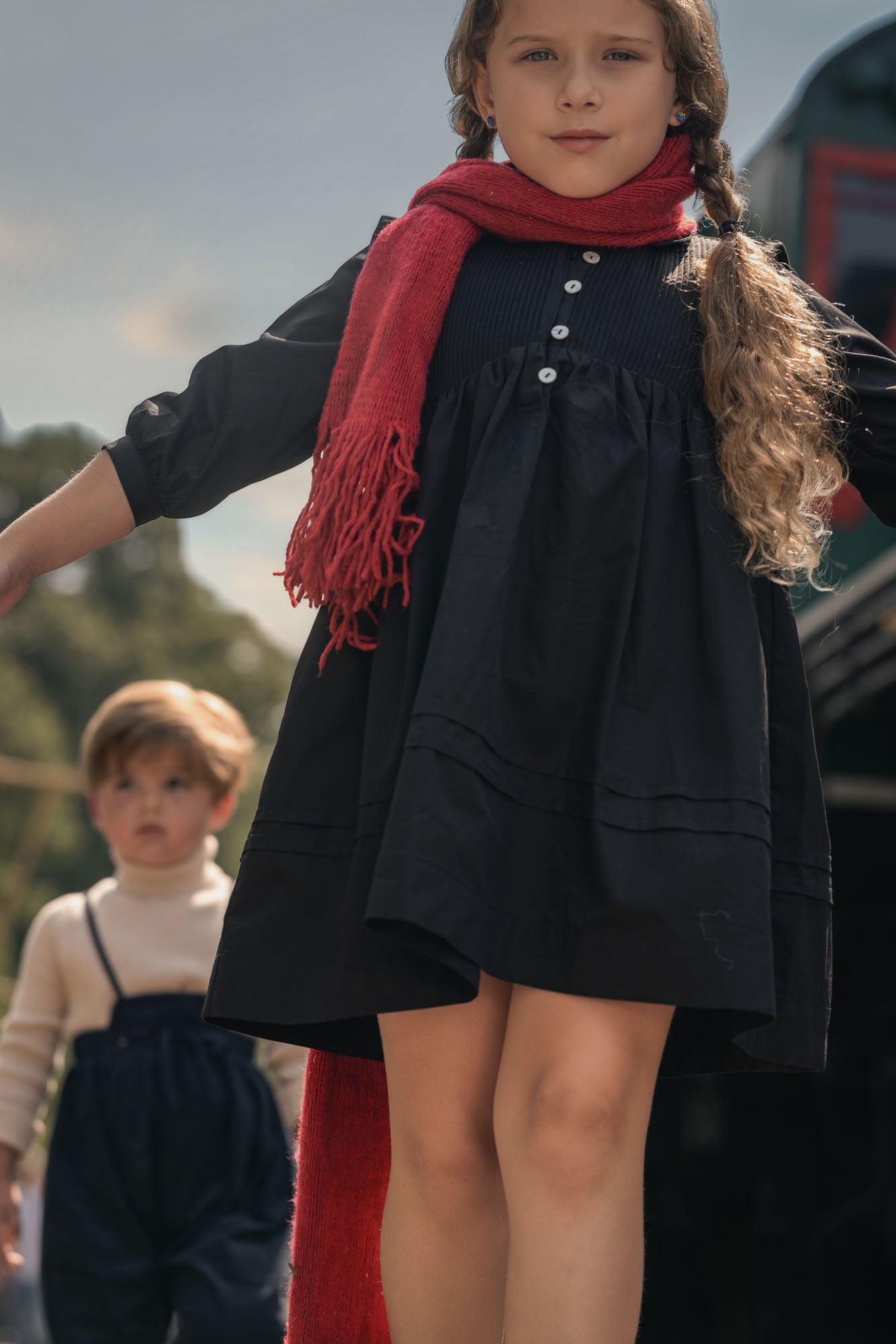 Signature Pleat Dress