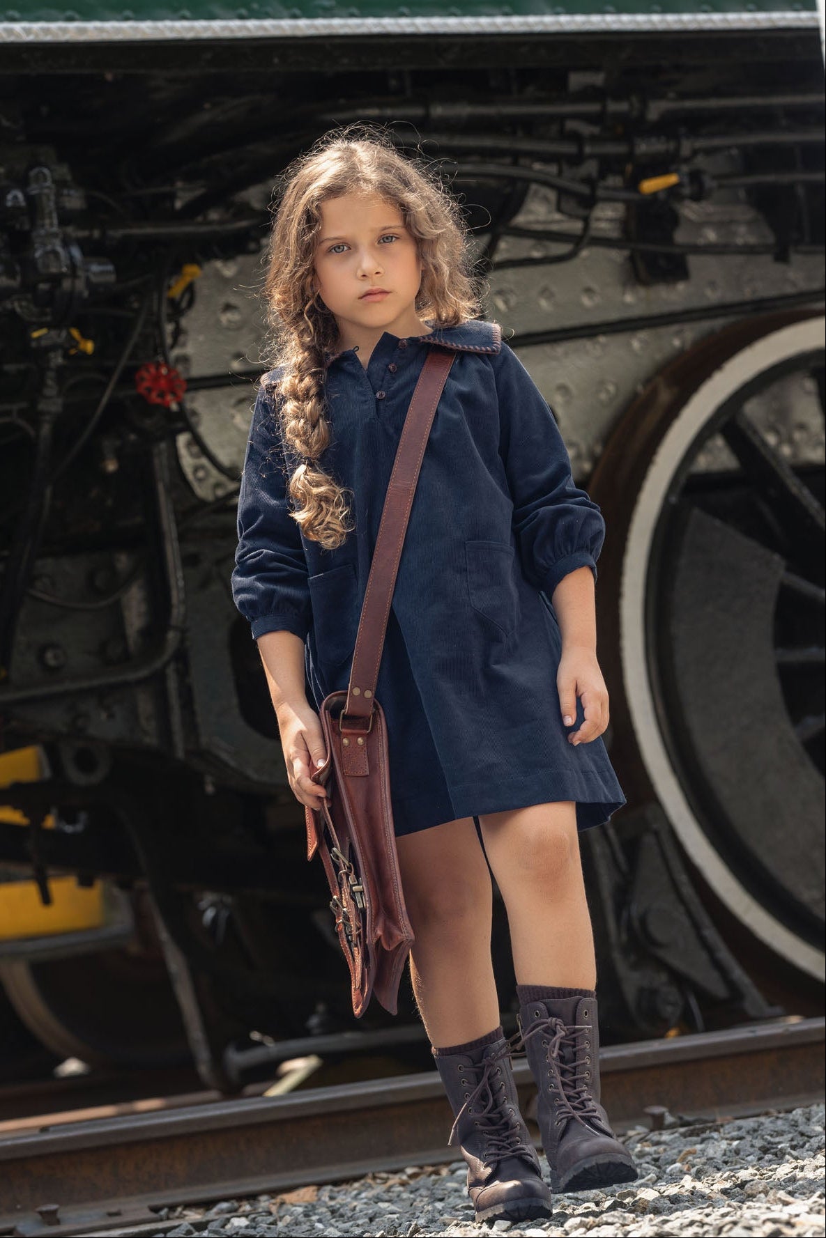 Heirloom Dress - navy