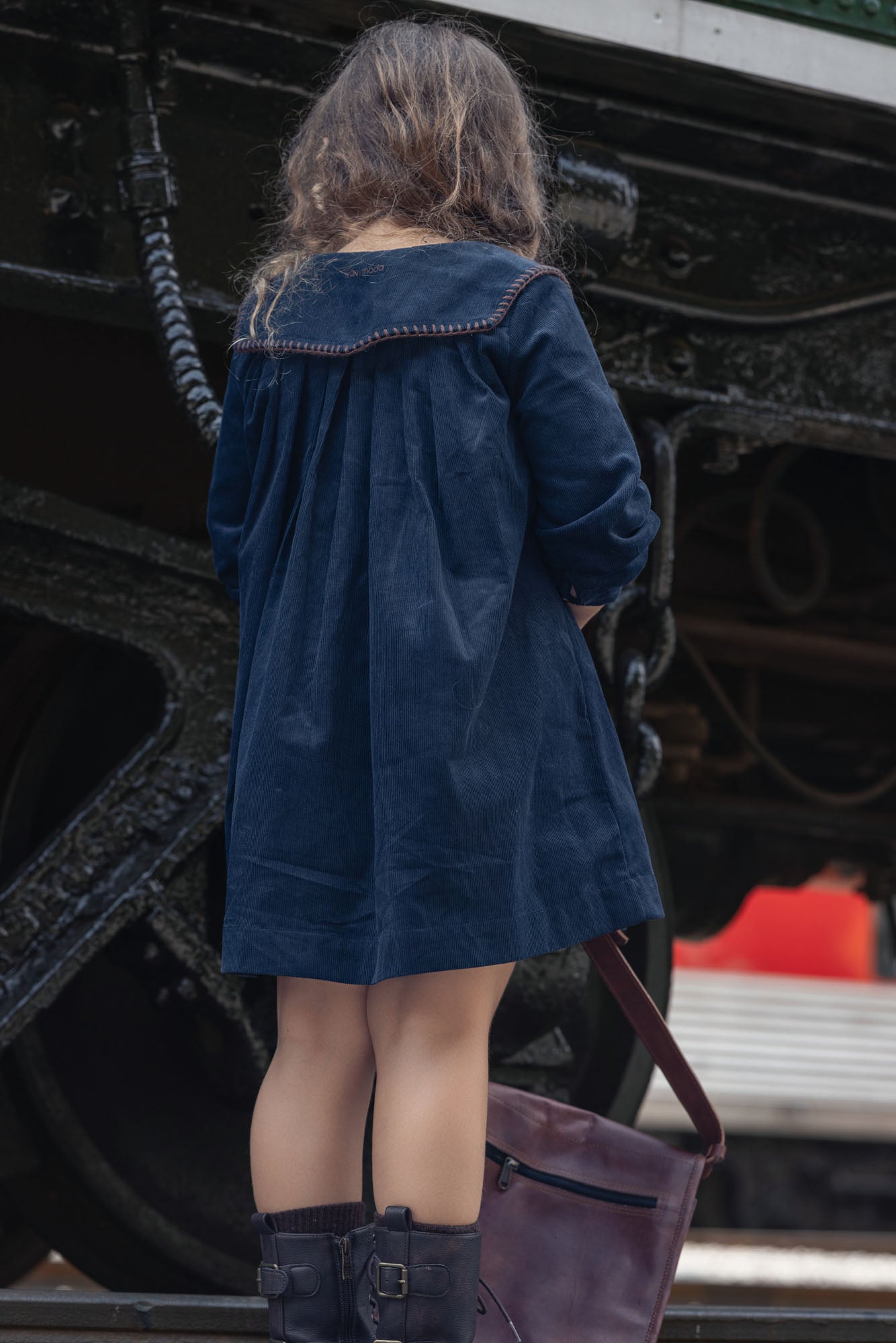 Heirloom Dress - navy
