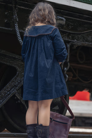 Heirloom Dress - navy