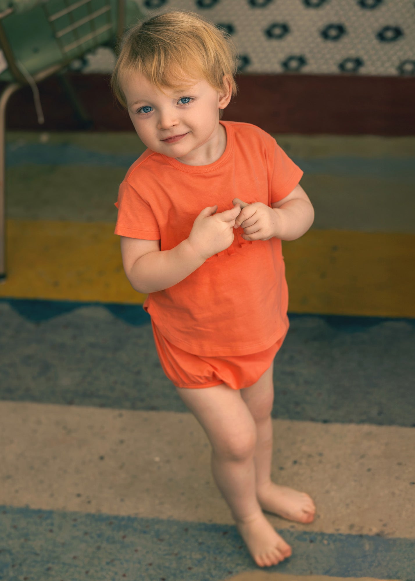 Baby Fringe Play Set- Coral