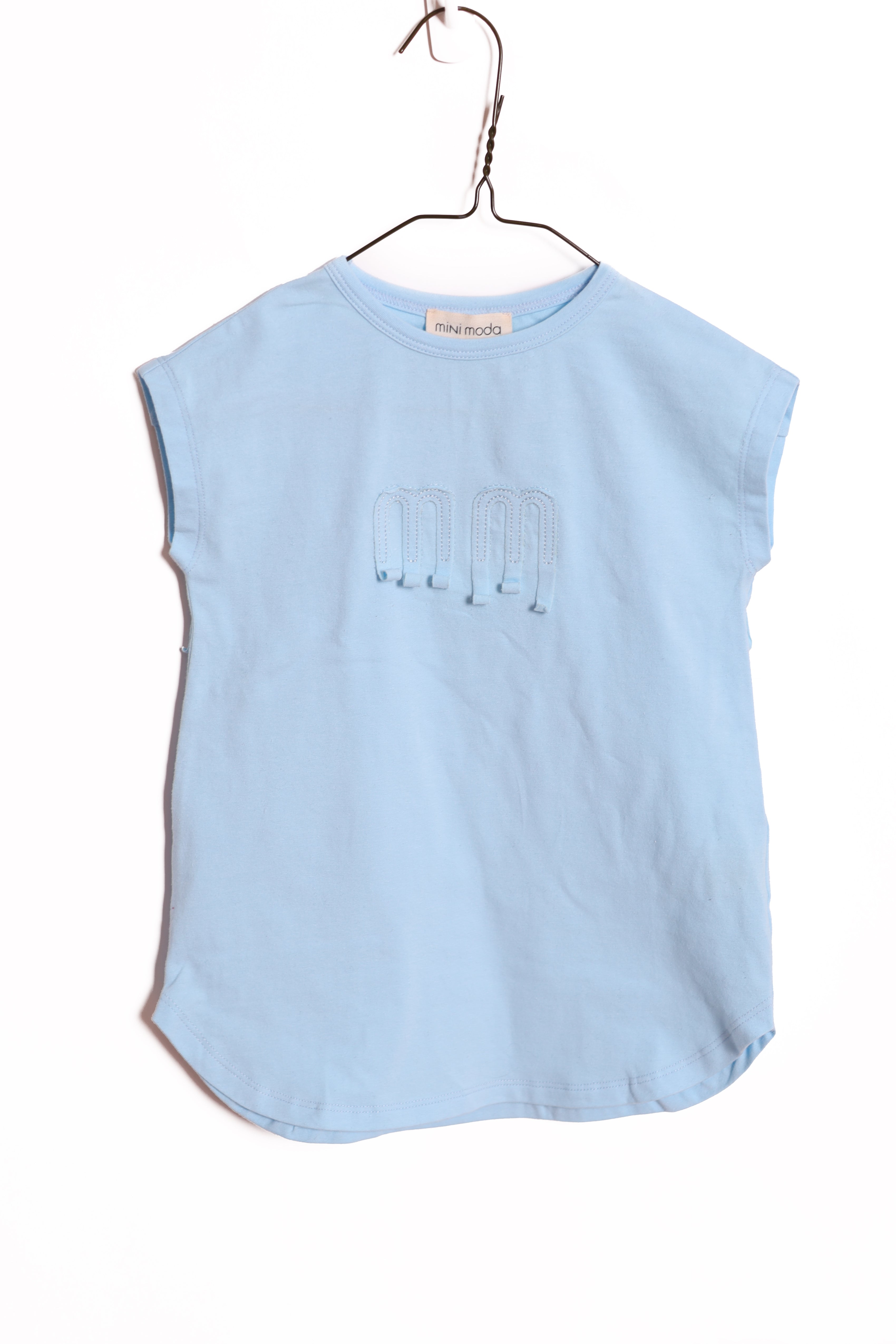Girls Fringe Play Dress Sky Blue